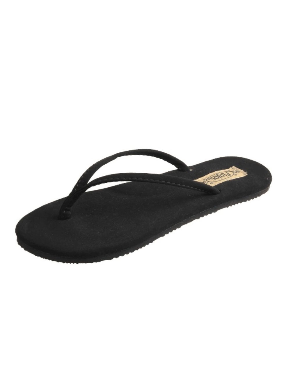 FLOJOS FIESTA Flip Flops - Charcoal, US Size 9 - BRAND NEW